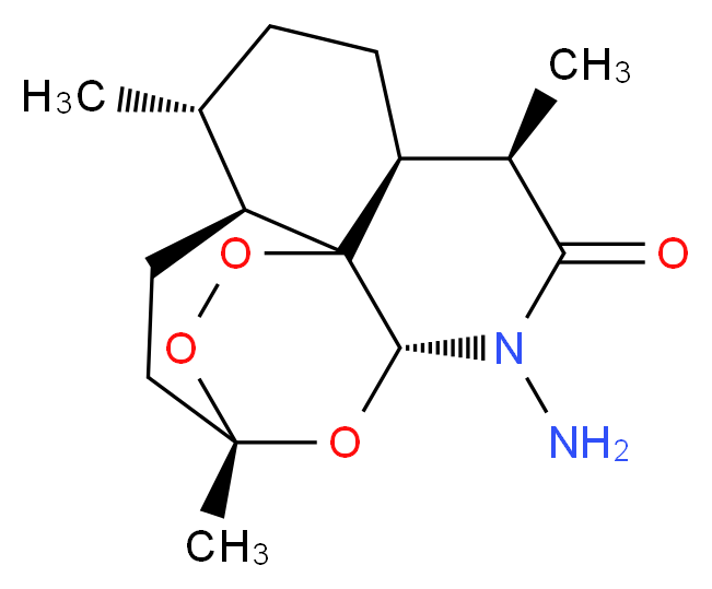 N-Amino-11-azaartemisinin   _Molecular_structure_CAS_1086409-78-0)