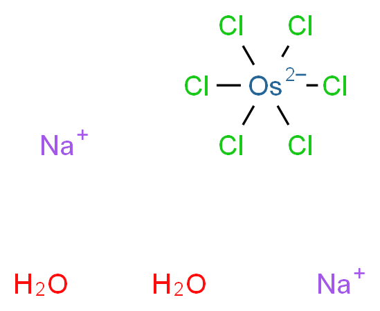 Sodium hexachloroosmate(IV) dihydrate_Molecular_structure_CAS_1307-81-9)