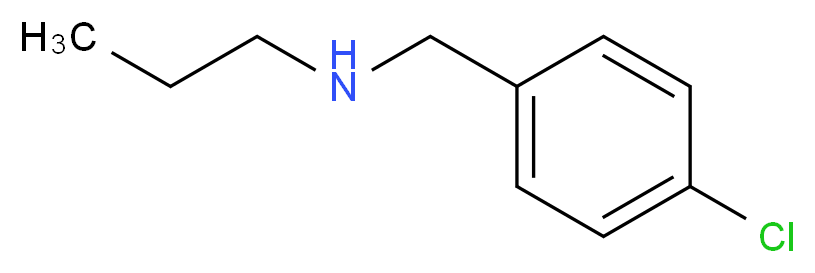 (4-chlorobenzyl)propylamine_Molecular_structure_CAS_55245-43-7)