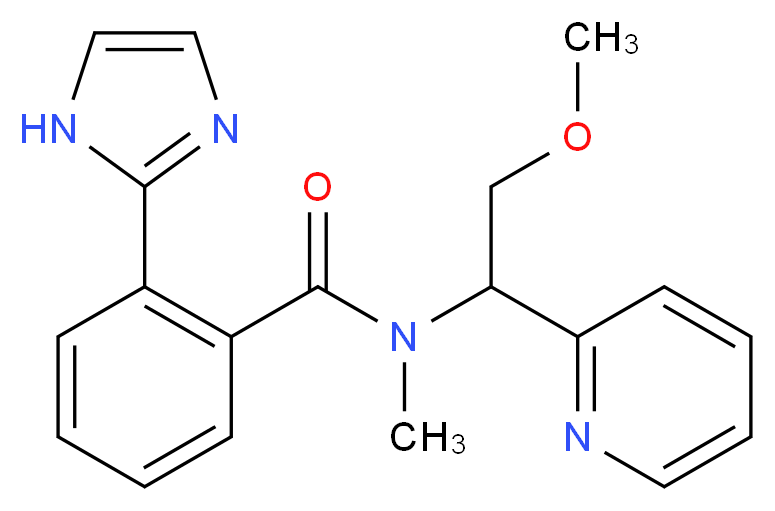 2-(1H-imidazol-2-yl)-N-(2-methoxy-1-pyridin-2-ylethyl)-N-methylbenzamide_Molecular_structure_CAS_)