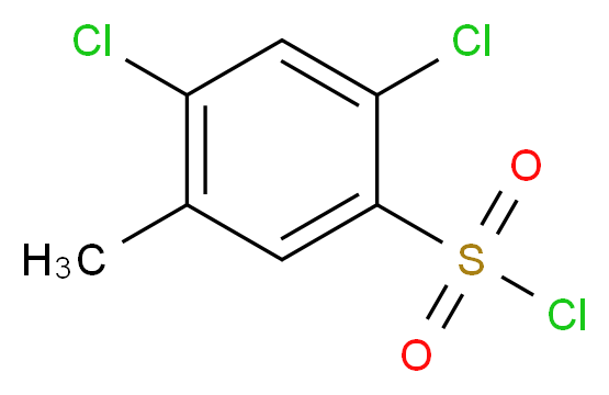 2,4-Dichloro-5-methylbenzenesulfonyl chloride_Molecular_structure_CAS_28286-86-4)