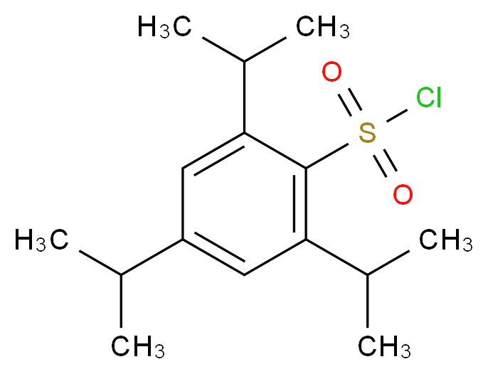 2,4,6-Tris(isopropyl)benzenesulphonyl chloride 98+%_Molecular_structure_CAS_6553-96-4)