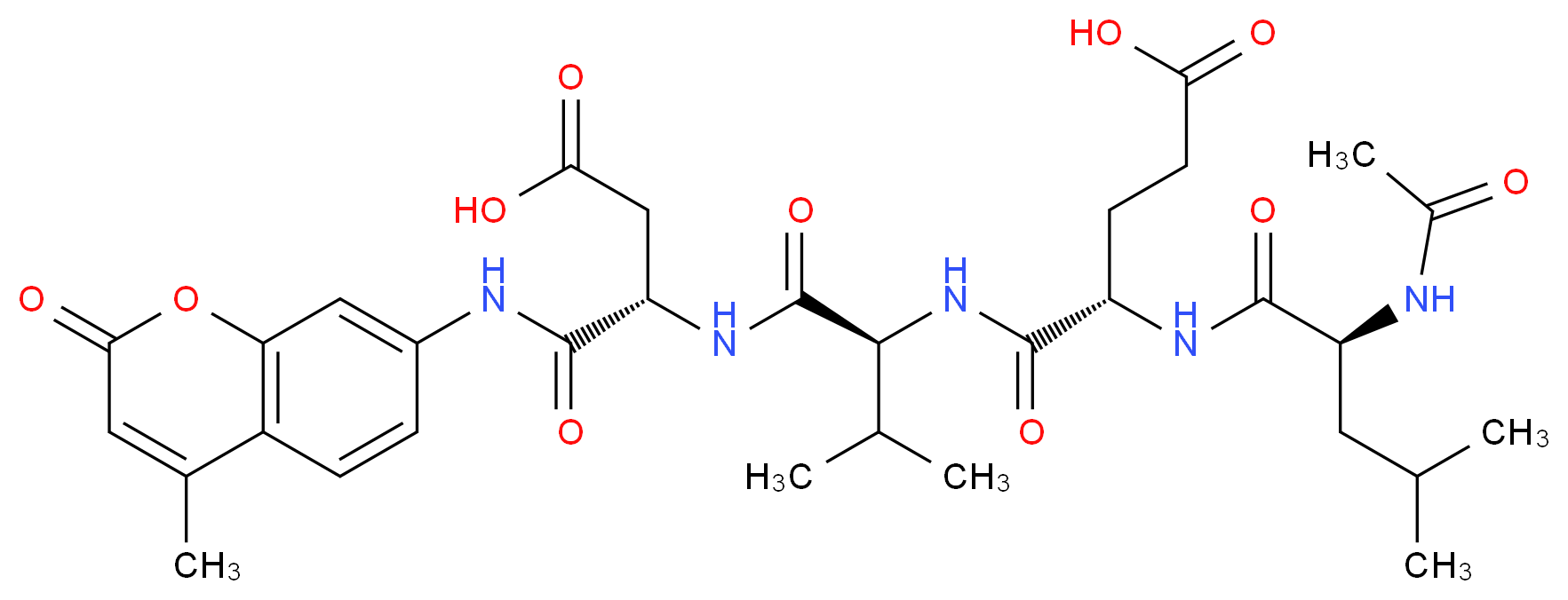 Ac-Leu-Glu-Val-Asp-7-Amino-4-Methylcoumarin_Molecular_structure_CAS_)