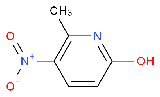 2-Hydroxy-6-methyl-5-nitropyridine_Molecular_structure_CAS_28489-45-4)