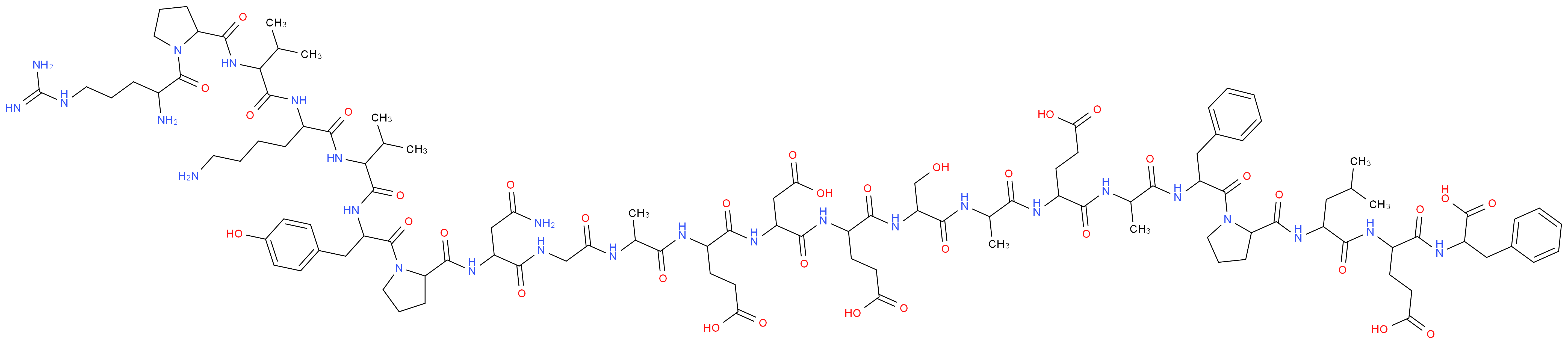 Adrenocorticotropic Hormone Fragment 18-39 human_Molecular_structure_CAS_53917-42-3)