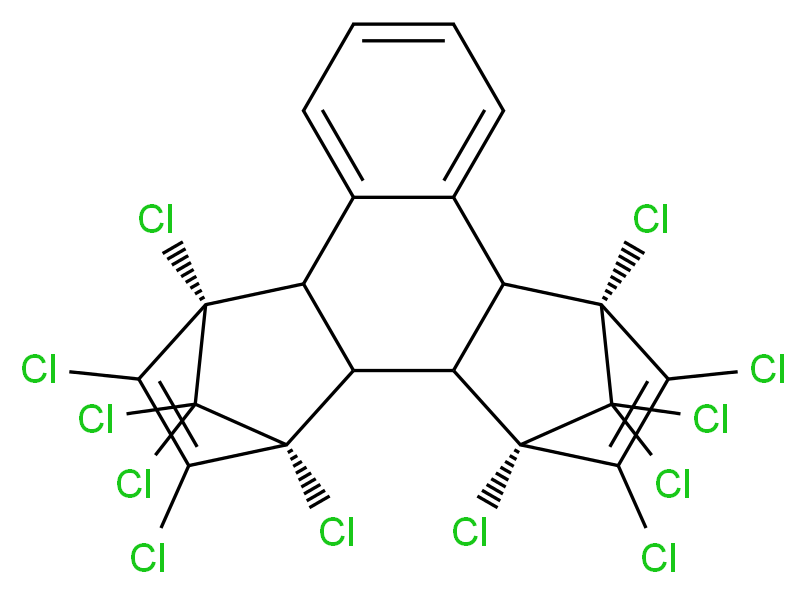 Naphthalene-bis(hexachlorocyclopentadiene) adduct_Molecular_structure_CAS_5696-92-4)