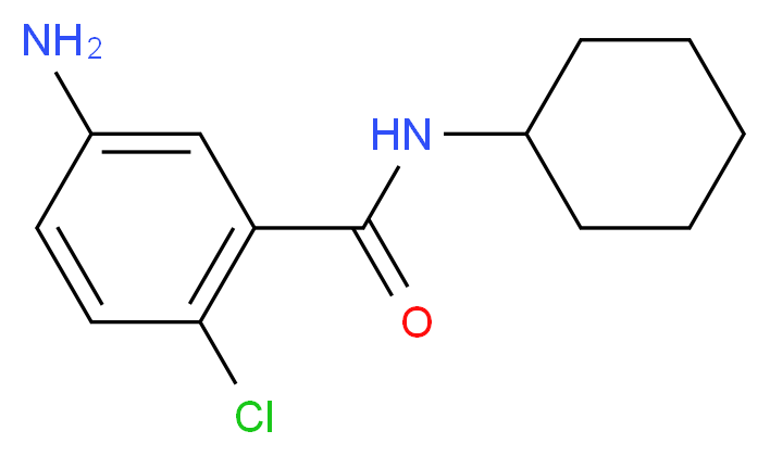 5-Amino-2-chloro-N-cyclohexylbenzamide_Molecular_structure_CAS_)