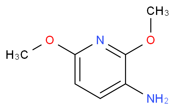 3-Amino-2,6-dimethoxypyridine 95+%_Molecular_structure_CAS_)