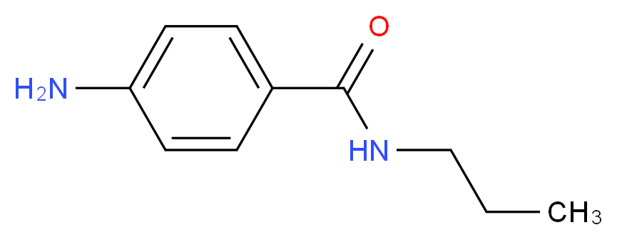4-Amino-N-propylbenzamide_Molecular_structure_CAS_38681-78-6)
