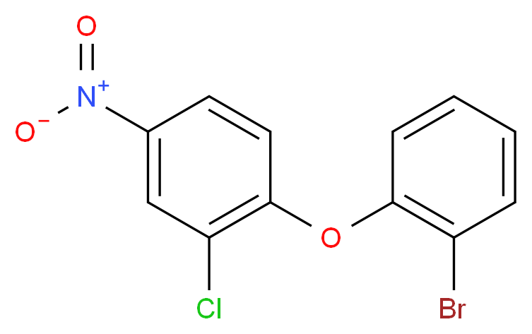 1-(2-bromophenoxy)-2-chloro-4-nitrobenzene_Molecular_structure_CAS_)
