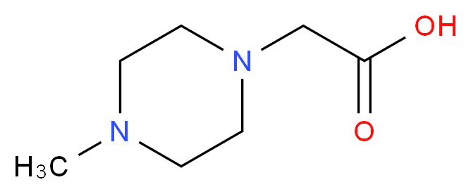 4-Methyl-1-piperazineacetic acid_Molecular_structure_CAS_54699-92-2)