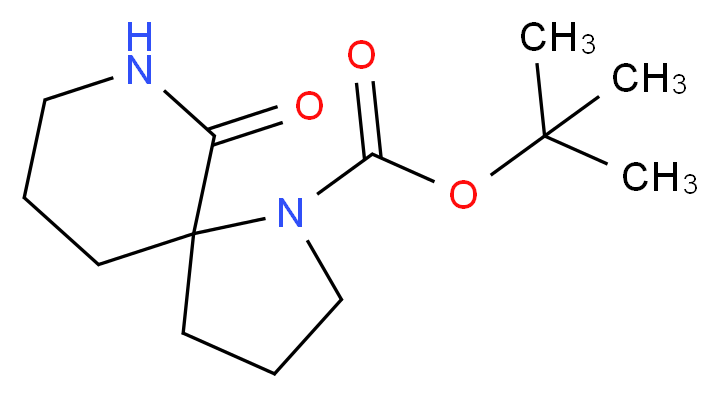 tert-Butyl 10-oxo-4,9-diazaspiro[4.5]decane-4-carboxylate_Molecular_structure_CAS_886449-72-5)
