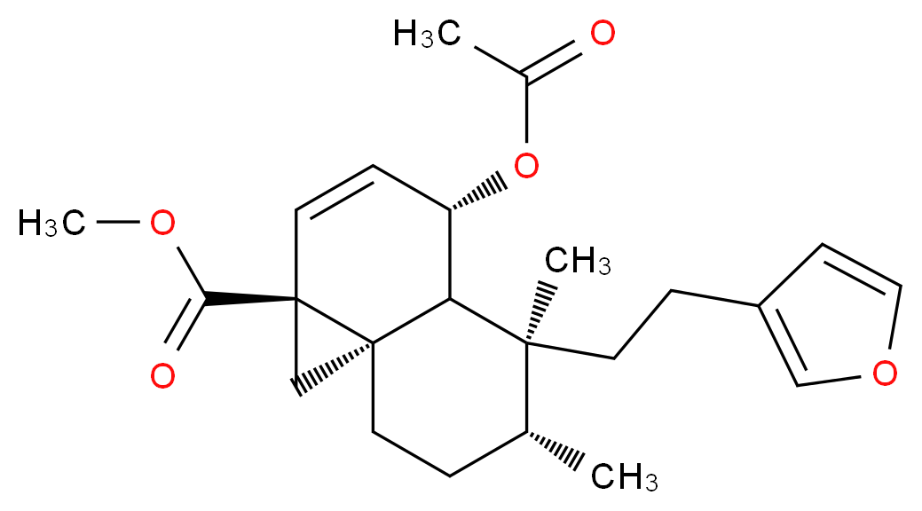 Methyl dodonate A acetate_Molecular_structure_CAS_349487-98-5)
