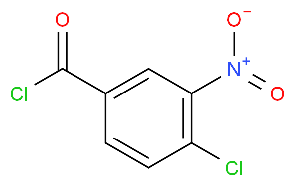 4-Chloro-3-nitrobenzoyl chloride_Molecular_structure_CAS_38818-50-7)