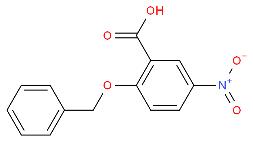 2-(Benzyloxy)-5-nitrobenzenecarboxylic acid_Molecular_structure_CAS_)