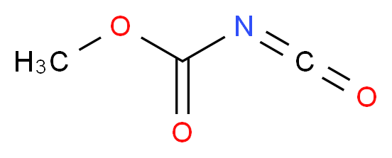 Methyl isocyanatoformate_Molecular_structure_CAS_5843-42-5)
