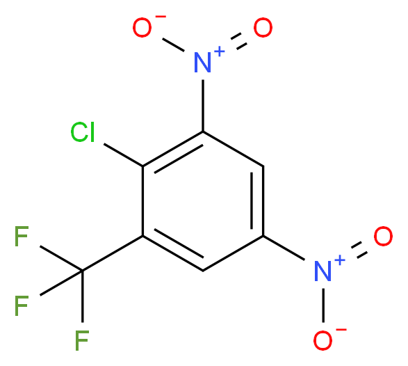 2-Chloro-3,5-dinitrobenzotrifluoride_Molecular_structure_CAS_392-95-0)