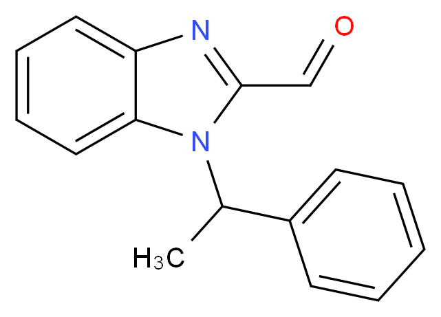 1-(1-Phenyl-ethyl)-1H-benzoimidazole-2-carbaldehyde_Molecular_structure_CAS_612046-98-7)