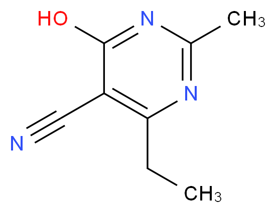 4-ETHYL-6-HYDROXY-2-METHYLPYRIMIDINE-5-CARBONITRILE_Molecular_structure_CAS_64929-23-3)