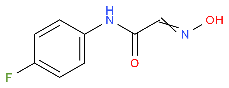 N-(4-Fluorophenyl)-2-(hydroxyimino)acetamide 99%_Molecular_structure_CAS_351-09-7)