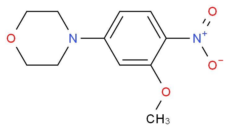 4-(3-Methoxy-4-nitrophenyl)morpholine_Molecular_structure_CAS_6950-88-5)