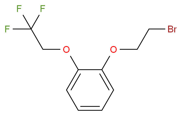 1-(2-Bromoethoxy)-2-(2,2,2-trifluoroethoxy)benzene_Molecular_structure_CAS_160969-00-6)