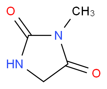 3-methylimidazolidine-2,4-dione_Molecular_structure_CAS_)