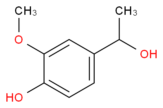 4-Hydroxy-3-methoxy-α-methylbenzyl alcohol_Molecular_structure_CAS_2480-86-6)