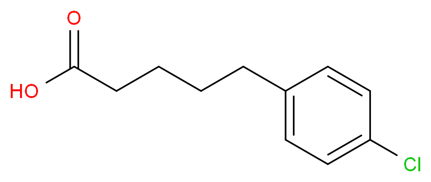5-(4-chlorophenyl)pentanoic acid_Molecular_structure_CAS_)