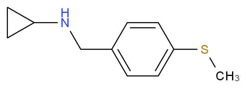 N-[4-(methylthio)benzyl]cyclopropanamine_Molecular_structure_CAS_774556-71-7)