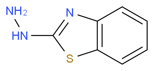 2-Hydrazino-1,3-benzothiazole_Molecular_structure_CAS_615-21-4)