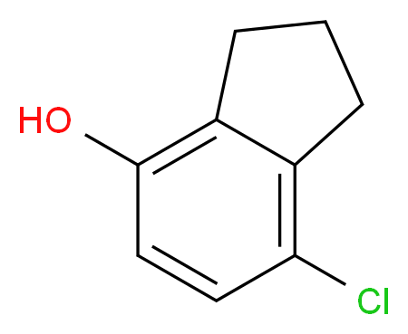 7-chloro-2,3-dihydro-1H-inden-4-ol_Molecular_structure_CAS_145-94-8)
