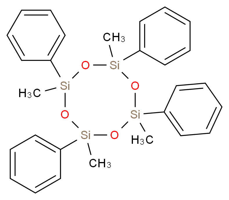 2,4,6,8-Tetramethyl-2,4,6,8-tetraphenylcyclotetrasiloxane_Molecular_structure_CAS_77-63-4)