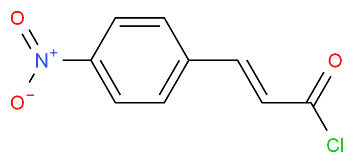 (2E)-3-(4-Nitrophenyl)acryloyl chloride_Molecular_structure_CAS_61921-33-3)