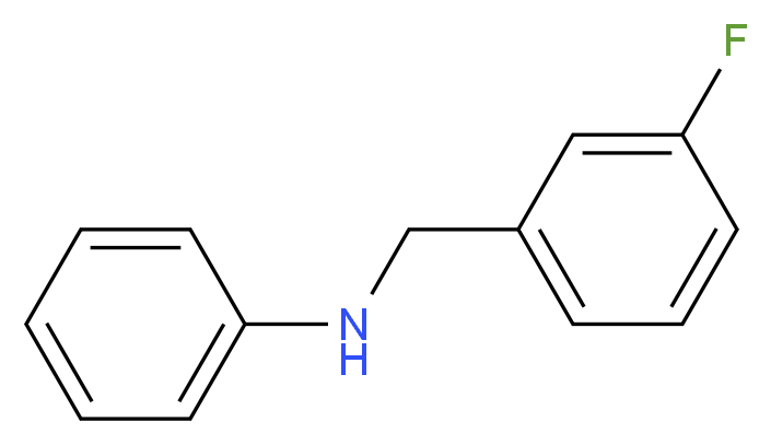 N-(3-Fluorobenzyl)aniline_Molecular_structure_CAS_83444-26-2)