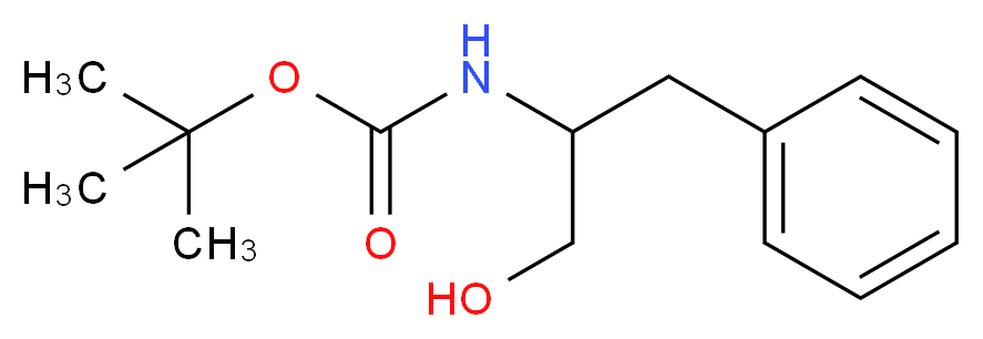 tert-Butyl (1-hydroxy-3-phenylpropan-2-yl)carbamate_Molecular_structure_CAS_145149-48-0)