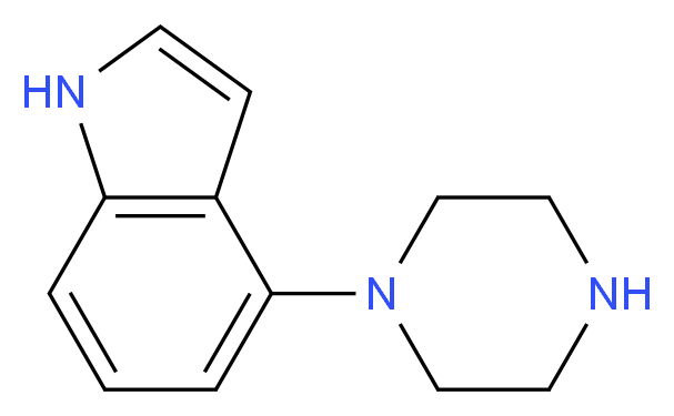 4-(1-Piperazinyl)-1H-indole_Molecular_structure_CAS_84807-09-0)