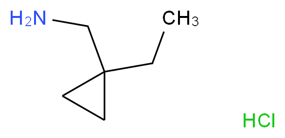 (1-ethylcyclopropyl)methanamine hydrochloride_Molecular_structure_CAS_)