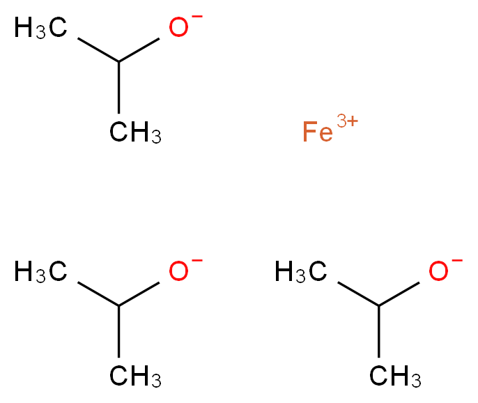 Iron(III) isopropoxide_Molecular_structure_CAS_14995-22-3)