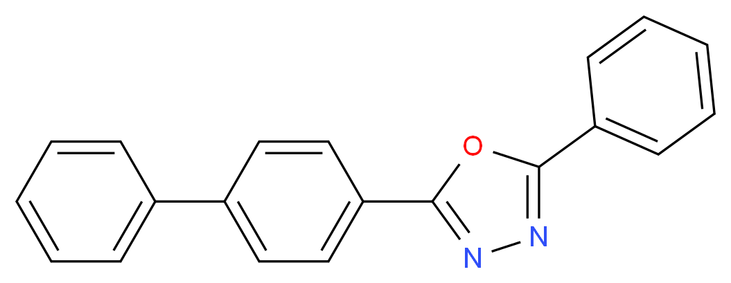 2-(4-Biphenylyl)-5-phenyl-1,3,4-oxadiazole_Molecular_structure_CAS_852-38-0)