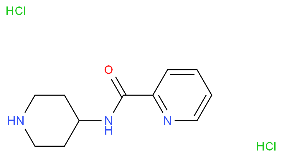 N-piperidin-4-ylpyridine-2-carboxamide dihydrochloride_Molecular_structure_CAS_)
