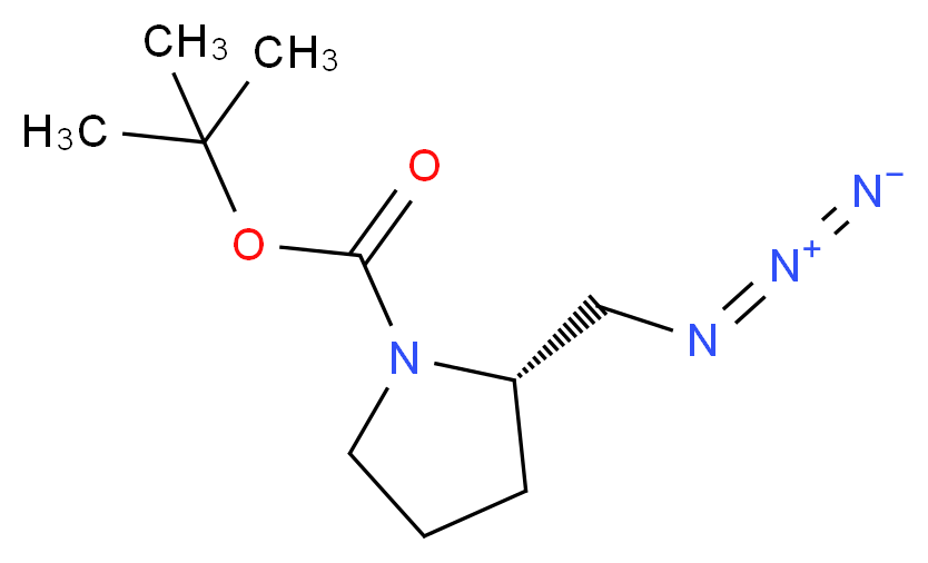 (S)-2-(Azidomethyl)-1-Boc-pyrrolidine_Molecular_structure_CAS_168049-26-1)