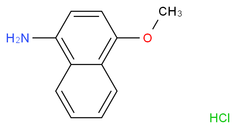 4-Methoxynaphthalen-1-amine hydrochloride_Molecular_structure_CAS_92599-05-8)