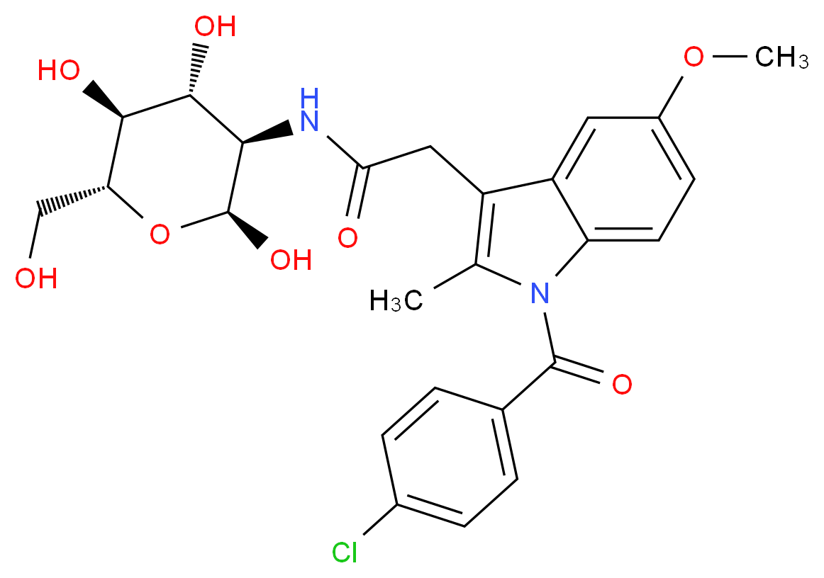 α-Glucametacin_Molecular_structure_CAS_871014-84-5)