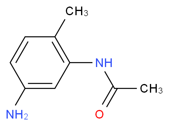 N-(5-Amino-2-methylphenyl)acetamide_Molecular_structure_CAS_5434-30-0)