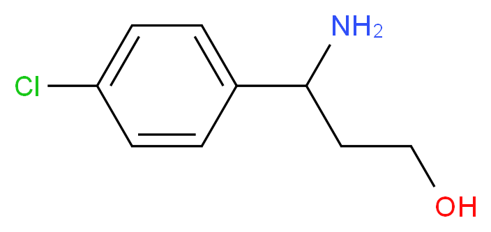 3-Amino-3-(4-chlorophenyl)-1-propanol_Molecular_structure_CAS_68208-26-4)