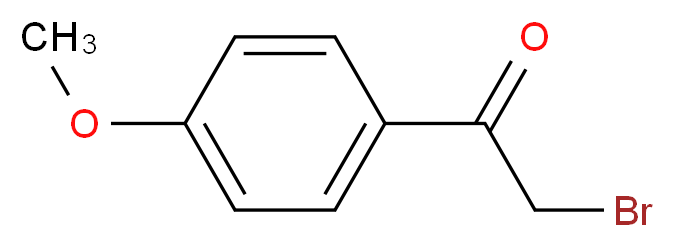 2-bromo-1-(4-methoxyphenyl)ethan-1-one_Molecular_structure_CAS_2632-13-5)