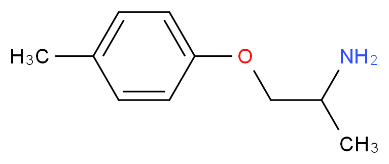 1-(2-aminopropoxy)-4-methylbenzene_Molecular_structure_CAS_)