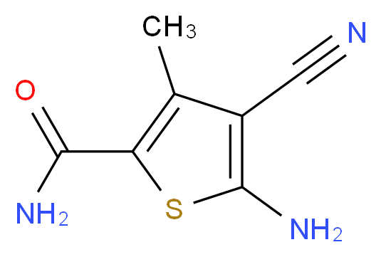 5-Amino-4-cyano-3-methylthiophene-2-carboxamide_Molecular_structure_CAS_)