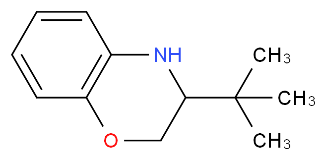 3-(tert-Butyl)-3,4-dihydro-2H-1,4-benzoxazine_Molecular_structure_CAS_32278-16-3)